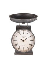 Trukado Miscellaneous - Table Clock Vintage Scales Dark Iron