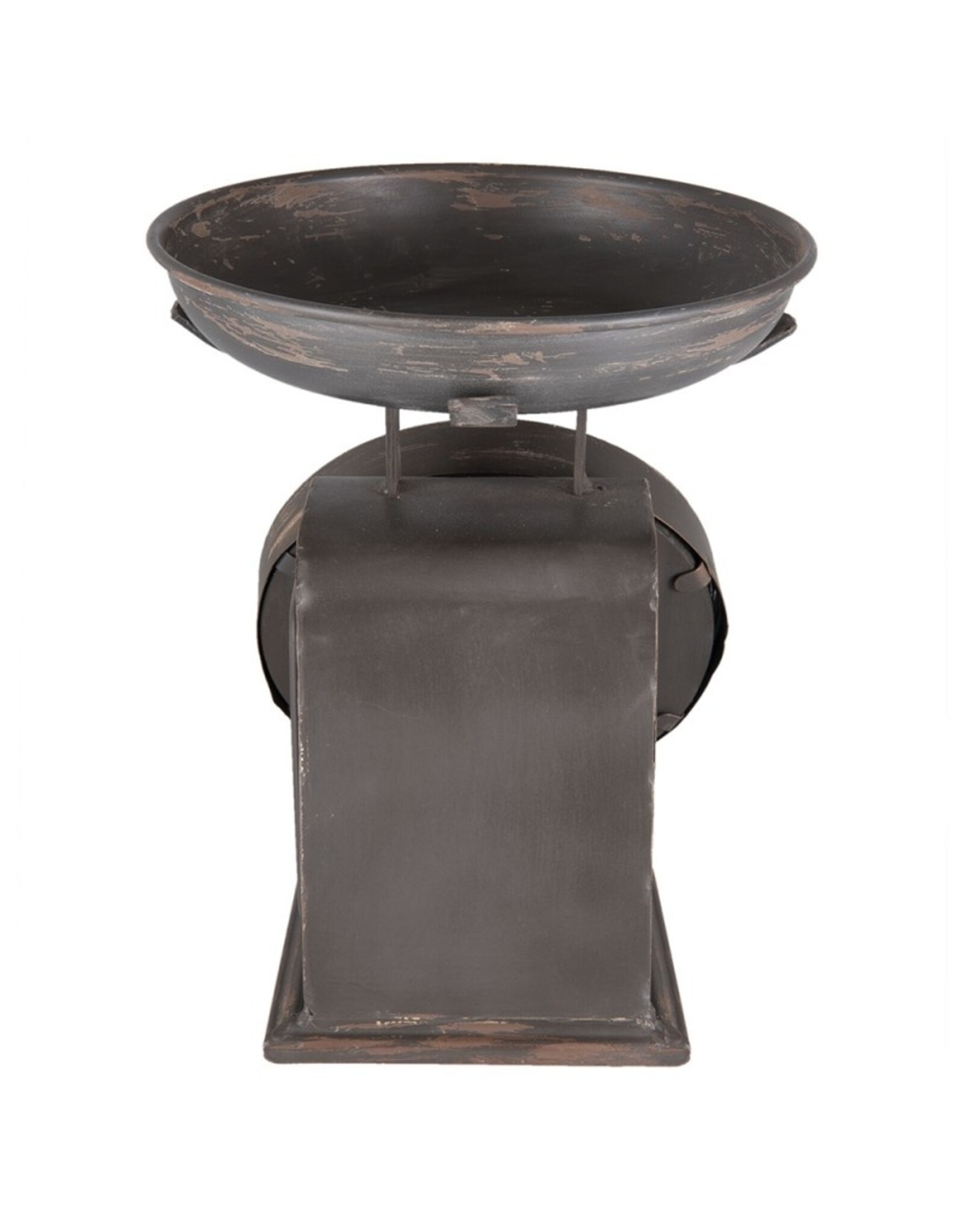Trukado Miscellaneous - Table Clock Vintage Scales Dark Iron