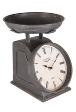 Trukado Miscellaneous - Table Clock Vintage Scales Dark Iron