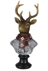 C&E Giftware & Lifestyle - Hert Buste gekleed als Heer 23cm