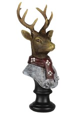 C&E Giftware & Lifestyle - Hert Buste gekleed als Heer 23cm