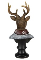 C&E Giftware & Lifestyle - Hert Buste gekleed als Heer 23cm