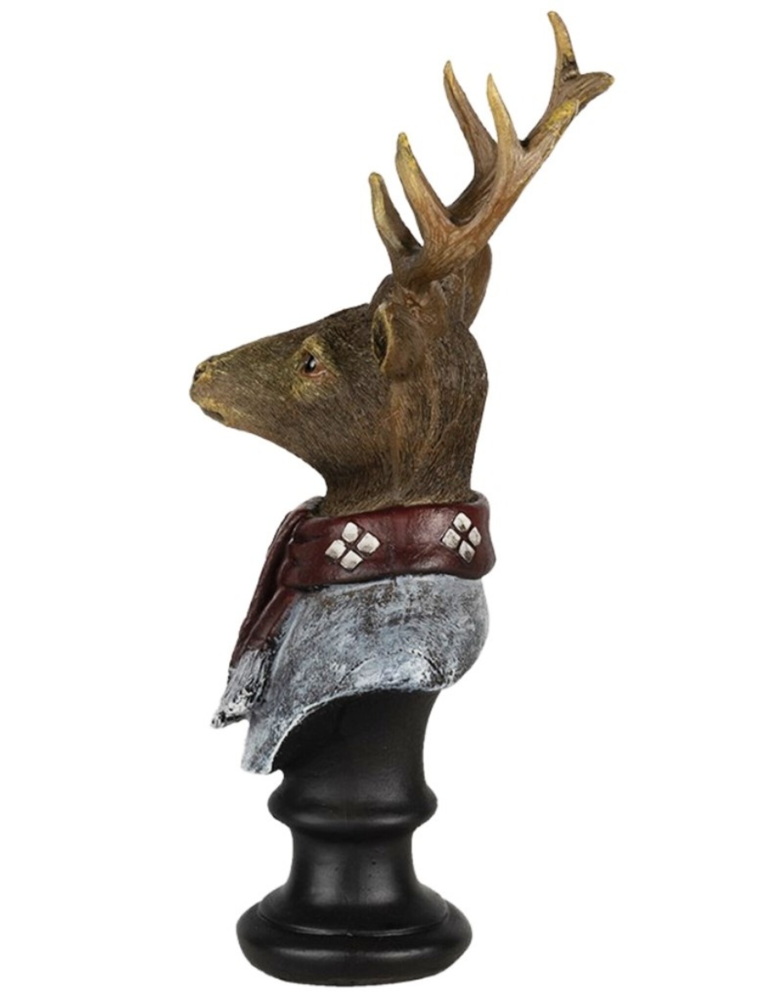 C&E Giftware & Lifestyle - Hert Buste gekleed als Heer 23cm
