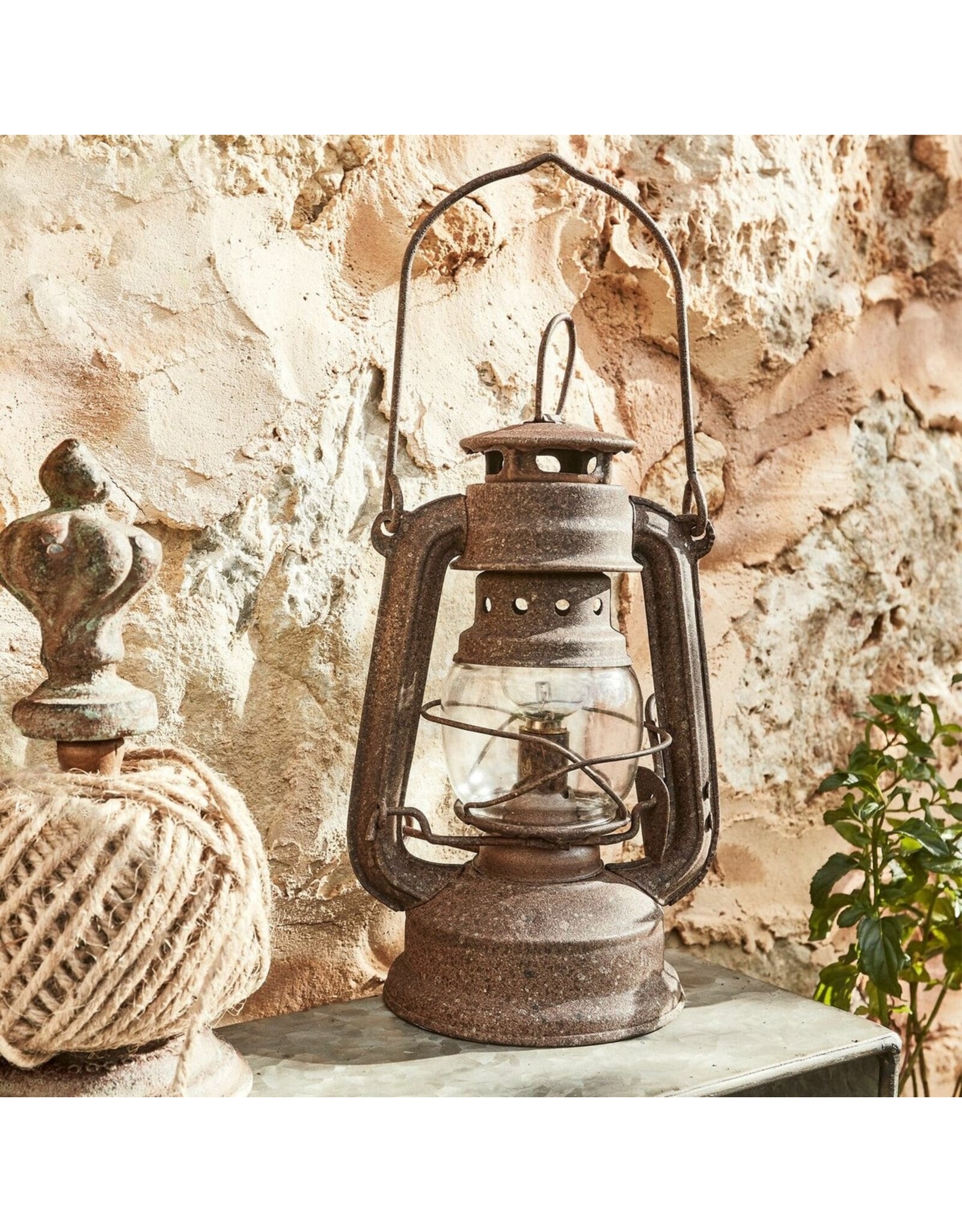 Trukado Miscellaneous -  Stormlantaarn Vintagelook metaal klein (LED-licht)