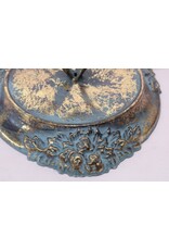 Trukado Miscellaneous - A Tin Hanging Lantern with Birds on Standard