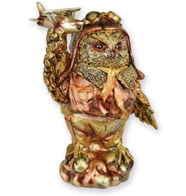 JB Steampunk Owl Pilot Figurine 25cm