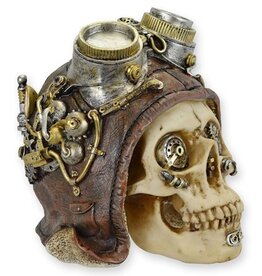 Trukado Steampunk Skull  Aviator Large