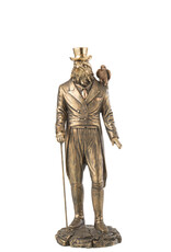 Trukado Giftware & Lifestyle -  Bird Gentleman with Tall Hat figurine 39cm