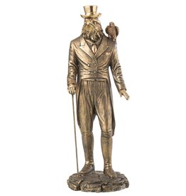 Trukado Bird Gentleman with Tall Hat figurine 37.5cm