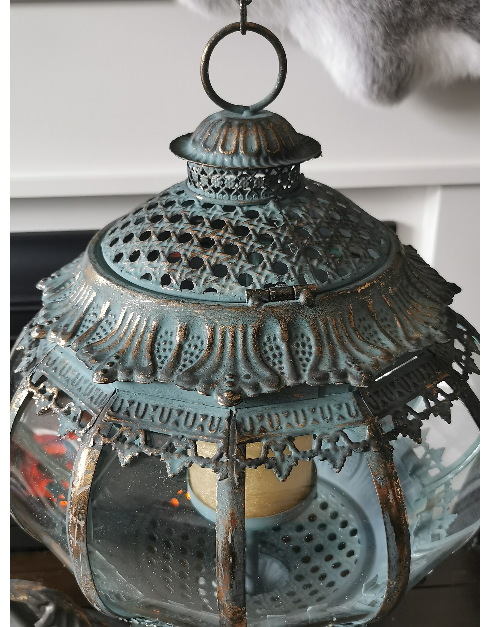 Trukado Miscellaneous - Hanging Victorian Lantern on Base
