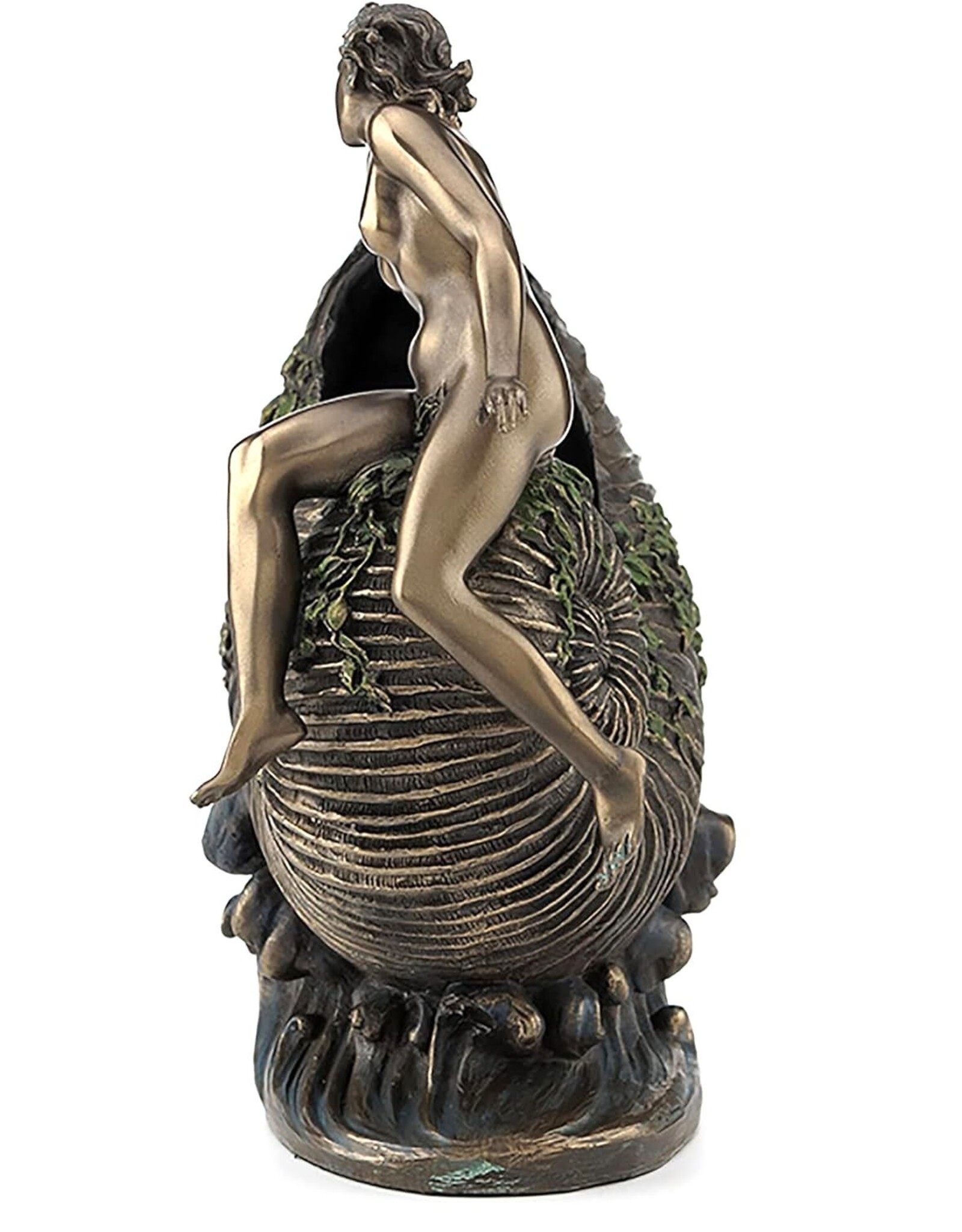 Veronese Design Giftware & Lifestyle - Girl Sitting on Nautilus shell Art Deco Style