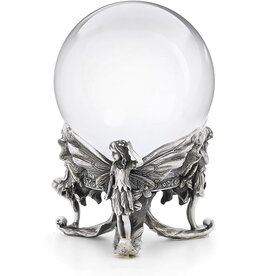 Veronese Design Fairy Driepoot Kristallen Bol met Standaard