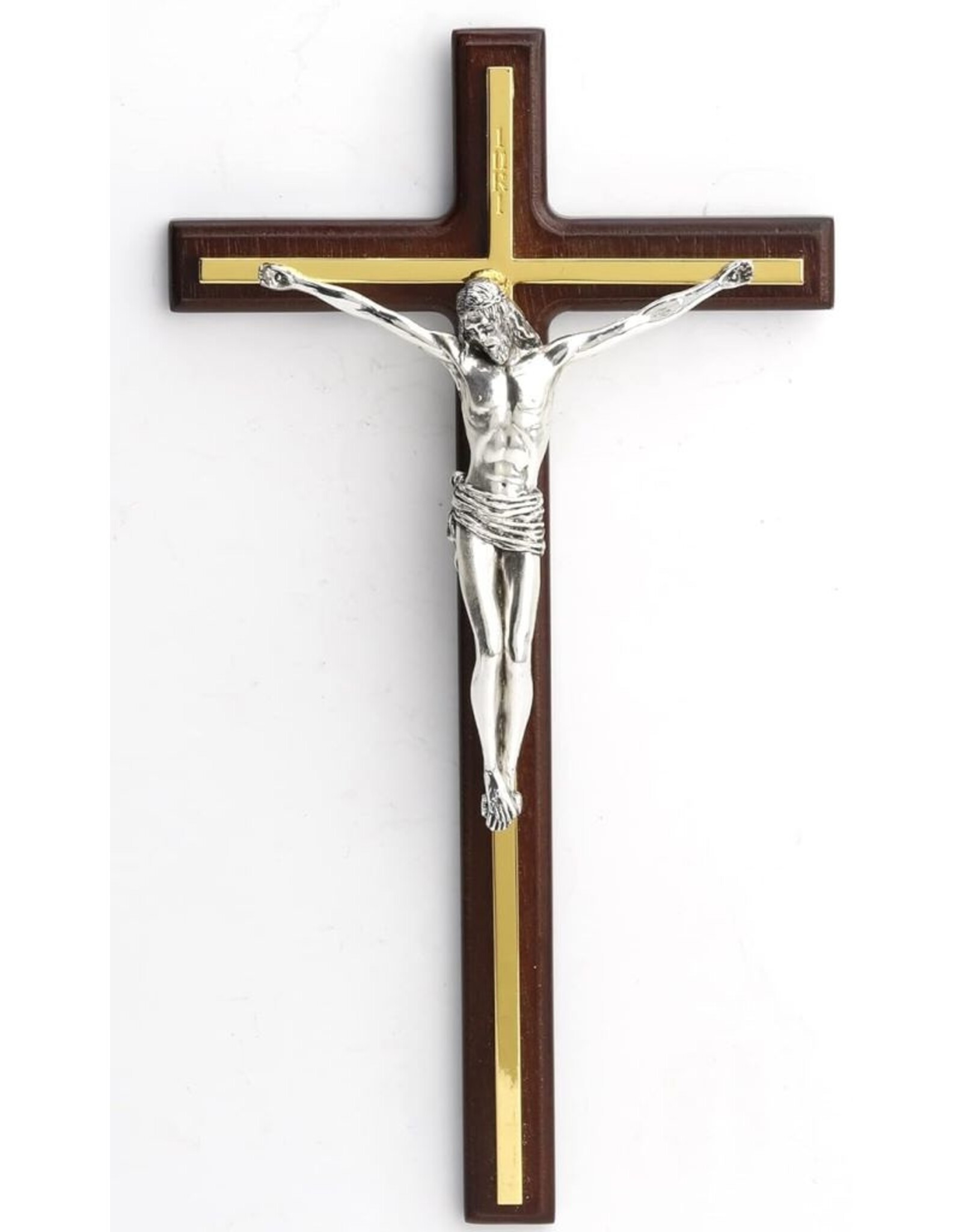 Veronese Design Giftware & Lifestyle -  Crucifux hanging Wood 26.5cm Veronese Design