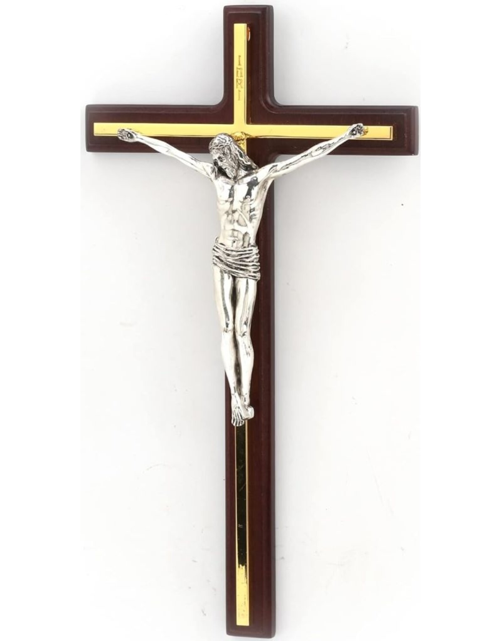 Veronese Design Giftware & Lifestyle -  Crucifux hanging Wood 26.5cm Veronese Design