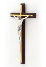 Veronese Design Giftware & Lifestyle -  Crucifux hanging Wood 26.5cm Veronese Design