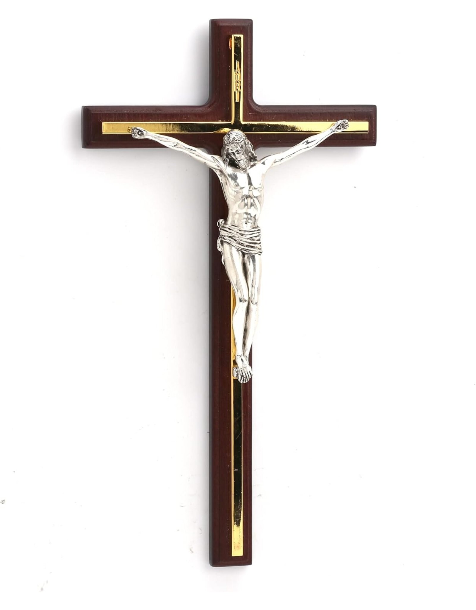 Veronese Design Giftware & Lifestyle -  Crucifux hanging Wood 26.5cm Veronese Design