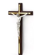 Veronese Design Giftware & Lifestyle -  Crucifux hanging Wood 26.5cm Veronese Design