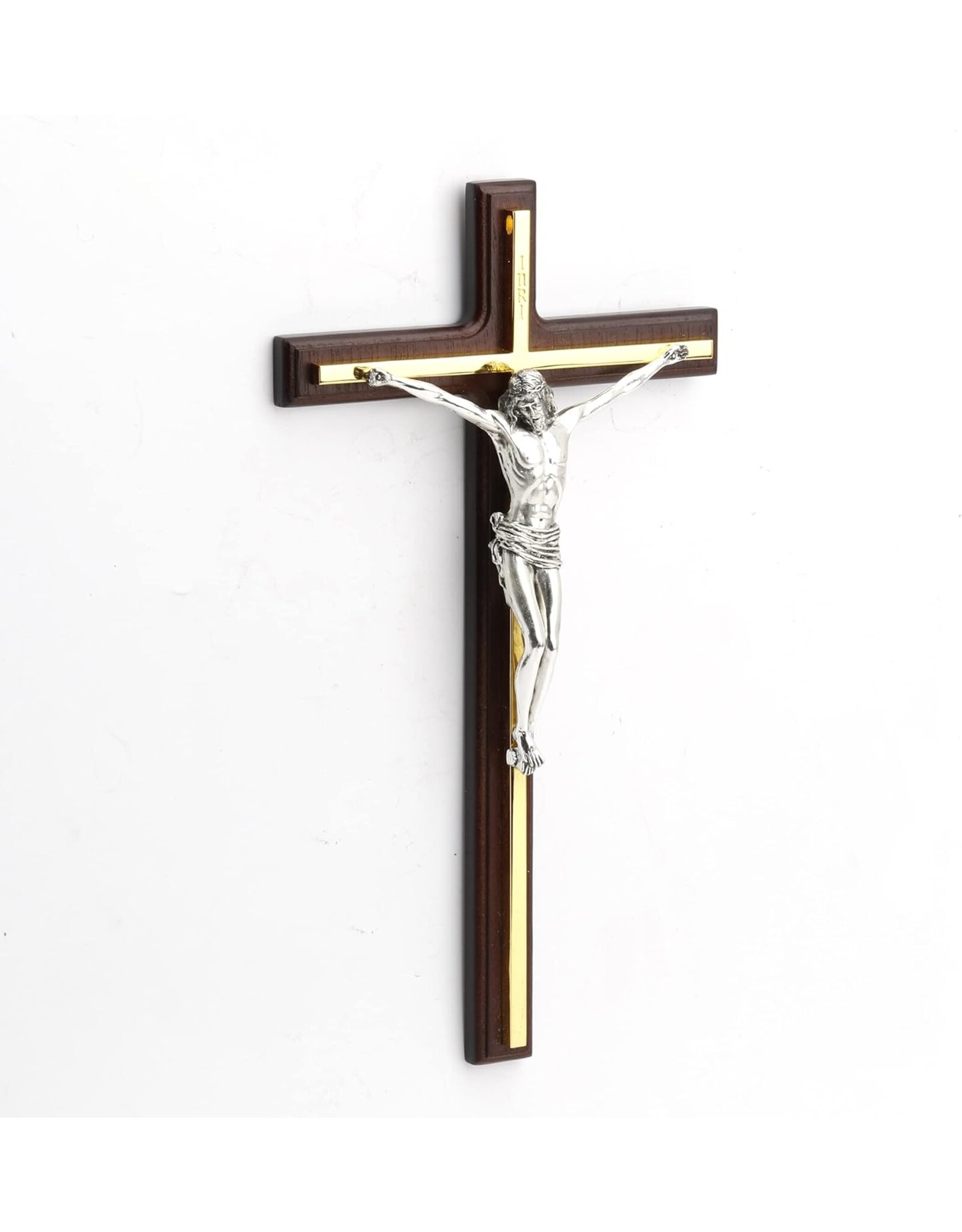 Veronese Design Giftware & Lifestyle -  Crucifux hanging Wood 26.5cm Veronese Design