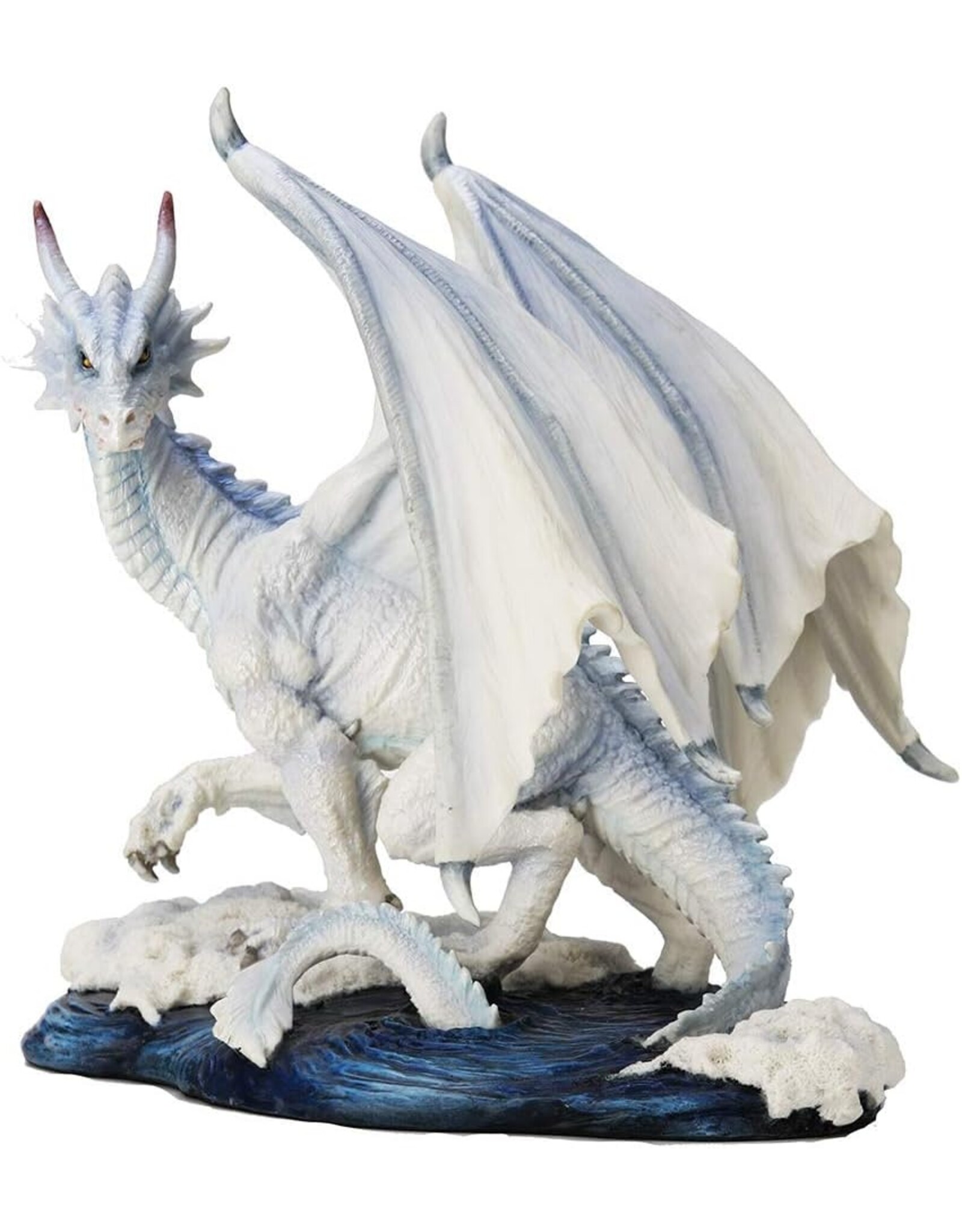 Veronese Design Giftware & Lifestyle - Glacial White Dragon Mythical Creature Veronese Design