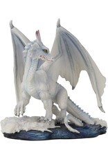 Veronese Design Giftware & Lifestyle - Glacial White Dragon Mythical Creature Veronese Design