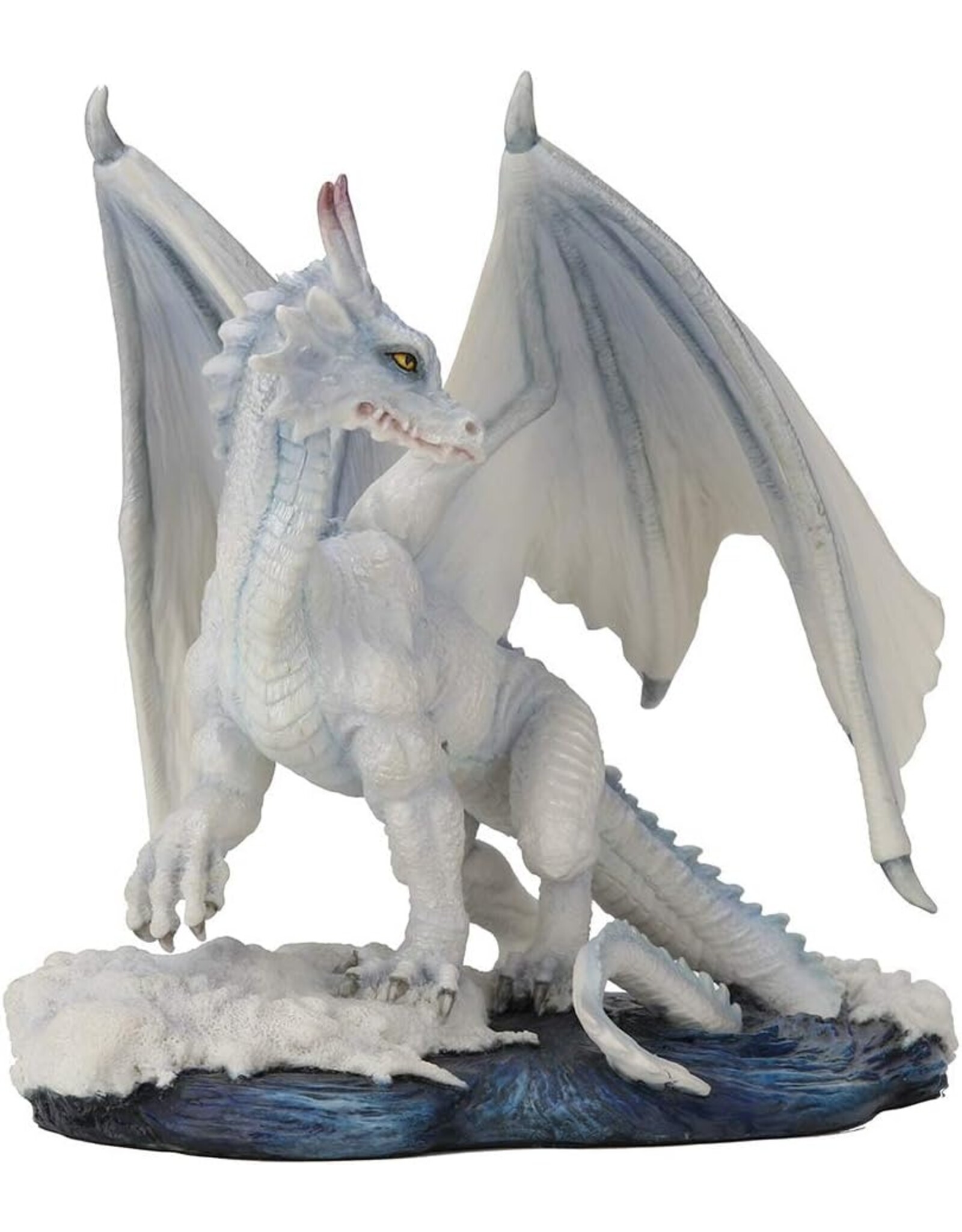 Veronese Design Giftware & Lifestyle - Glacial White Dragon Mythical Creature Veronese Design