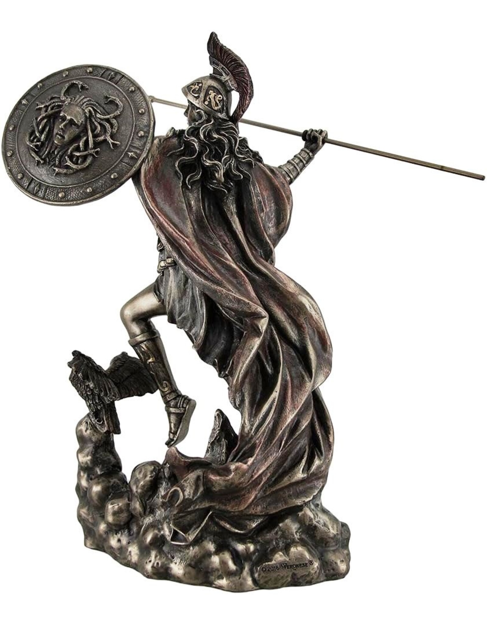 Veronese Design Giftware Beelden Collectables  - Athene werpt Speer Veronese Design