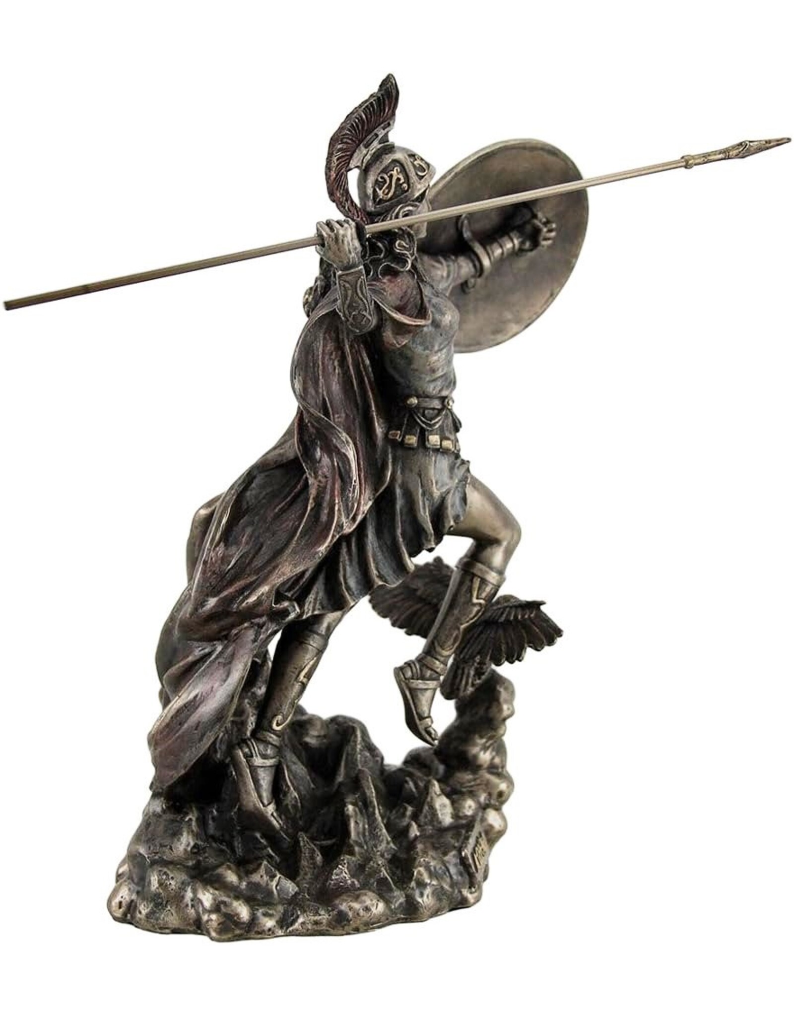 Veronese Design Giftware Beelden Collectables  - Athene werpt Speer Veronese Design