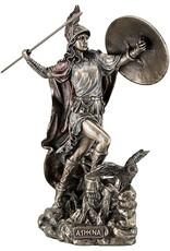 Veronese Design Giftware Beelden Collectables  - Athene werpt Speer Veronese Design