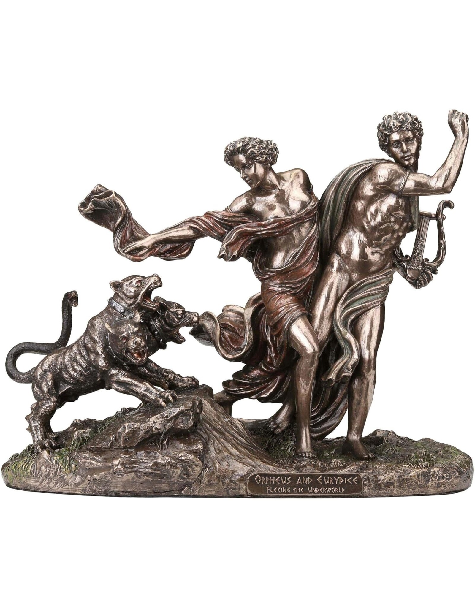 Veronese Design Giftware & Lifestyle -  Orpheus en Eurydice op de Vlucht voor de Onderwereld