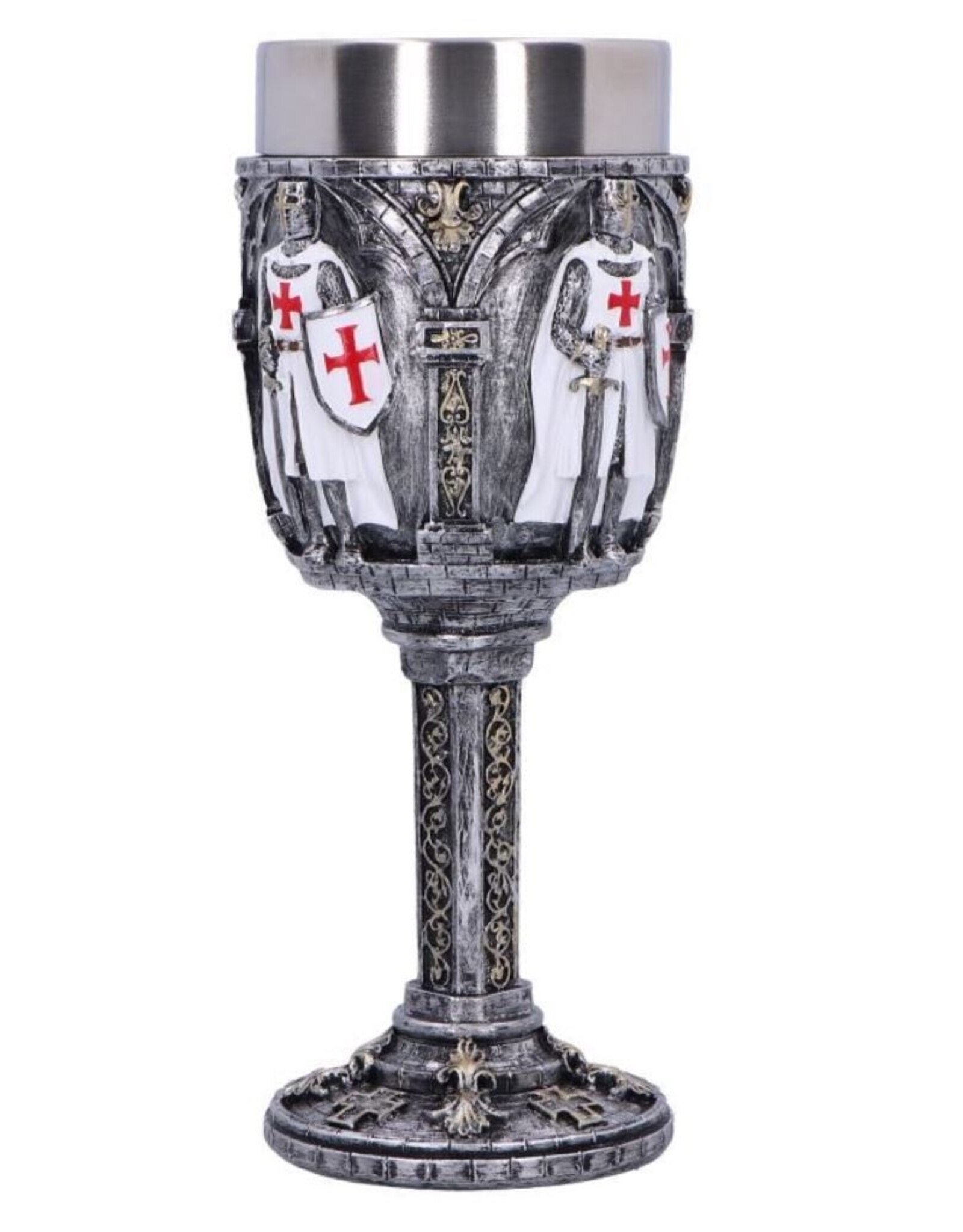 NemesisNow Drinkware - Medieval Knight Goblet 19.7cm