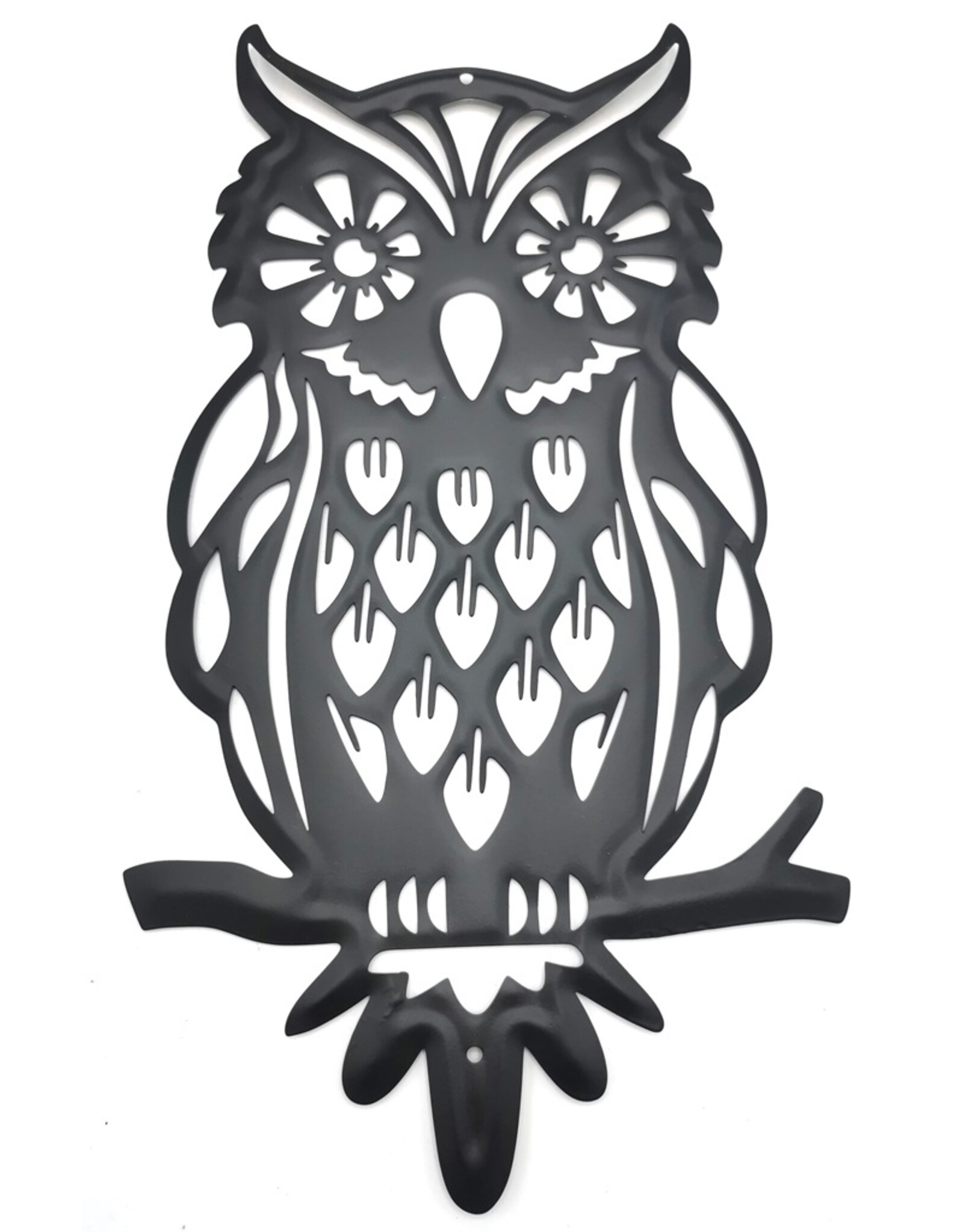 SH Miscellaneous - Metal Owl Silhouette Wall Ornament 35,5cm