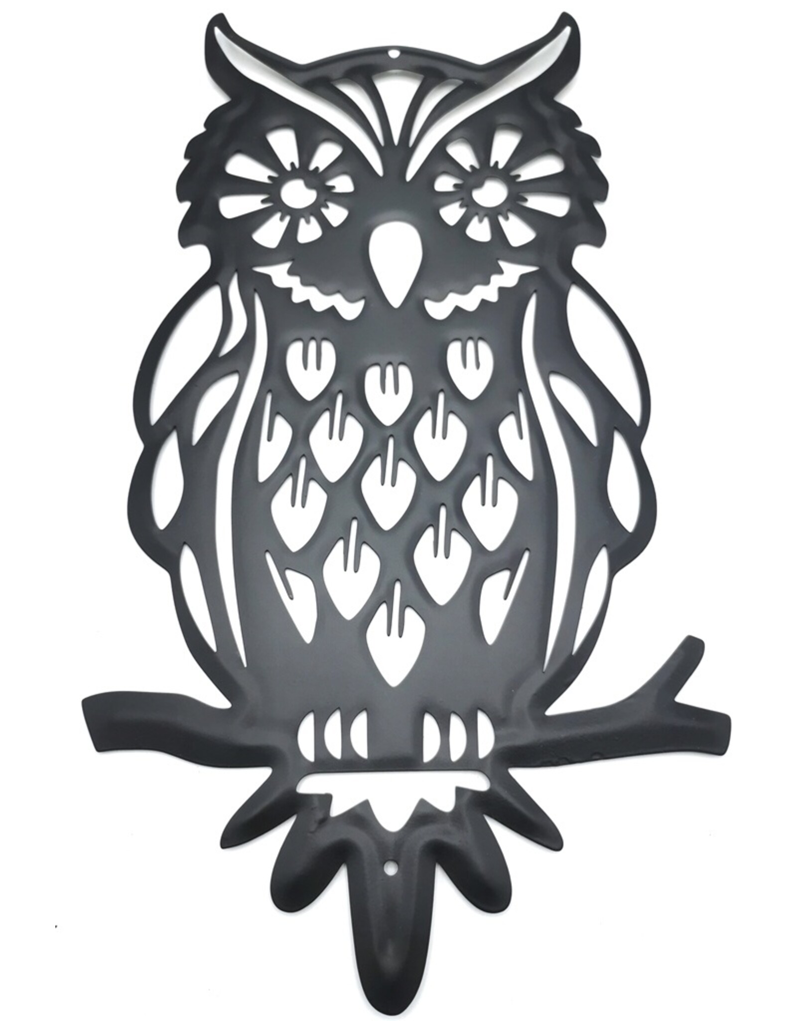 SH Miscellaneous - Metal Owl Silhouette Wall Ornament 35,5cm