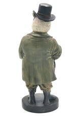 DS Giftware & Lifestyle - Badger with Tall Hat and Jacket 29.5cm