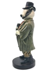DS Giftware & Lifestyle - Badger with Tall Hat and Jacket 29.5cm