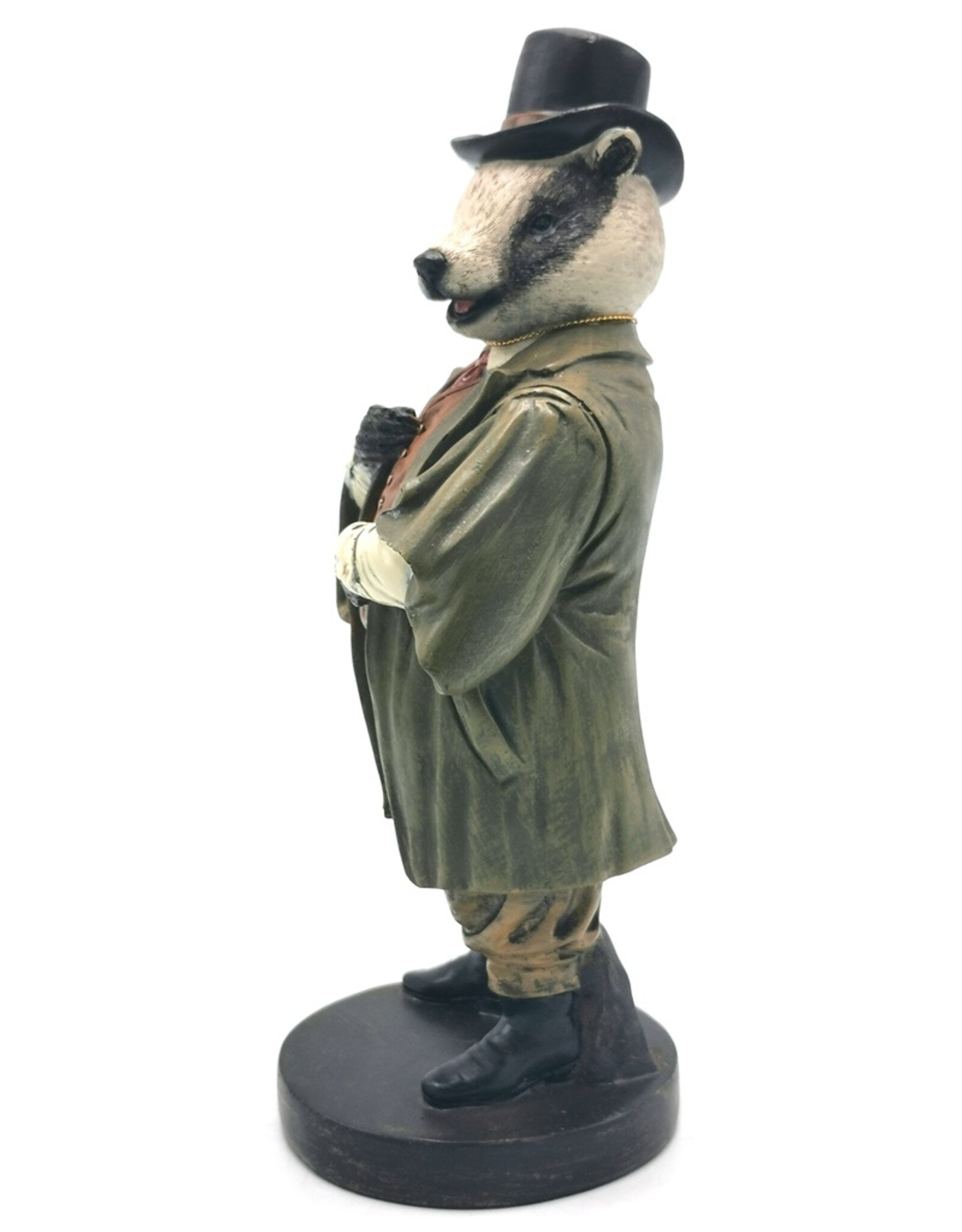 DS Giftware & Lifestyle - Badger with Tall Hat and Jacket 29.5cm