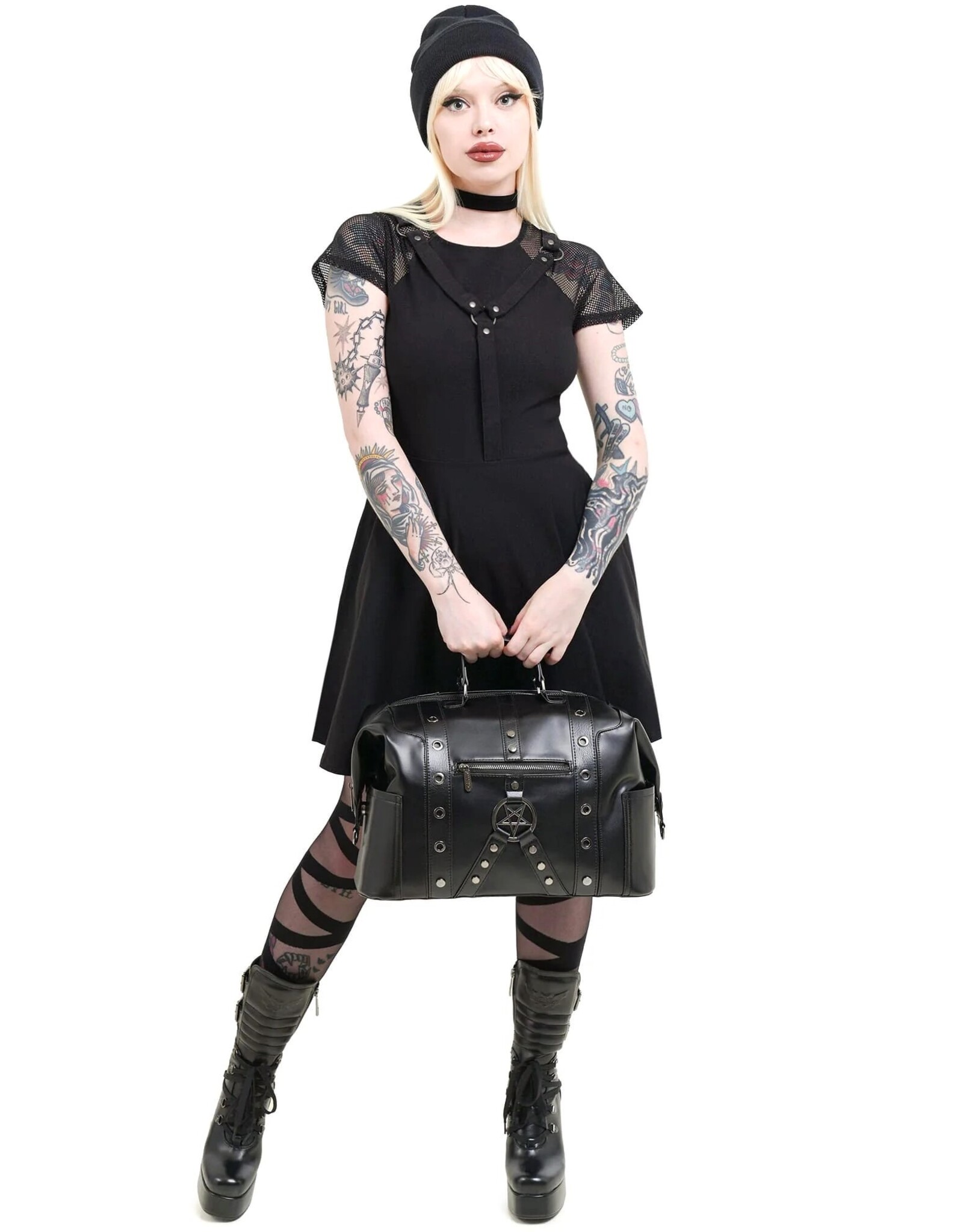 Killstar Gothic Tassen Steampunk Tassen - Killstar Infusion Handtas Large