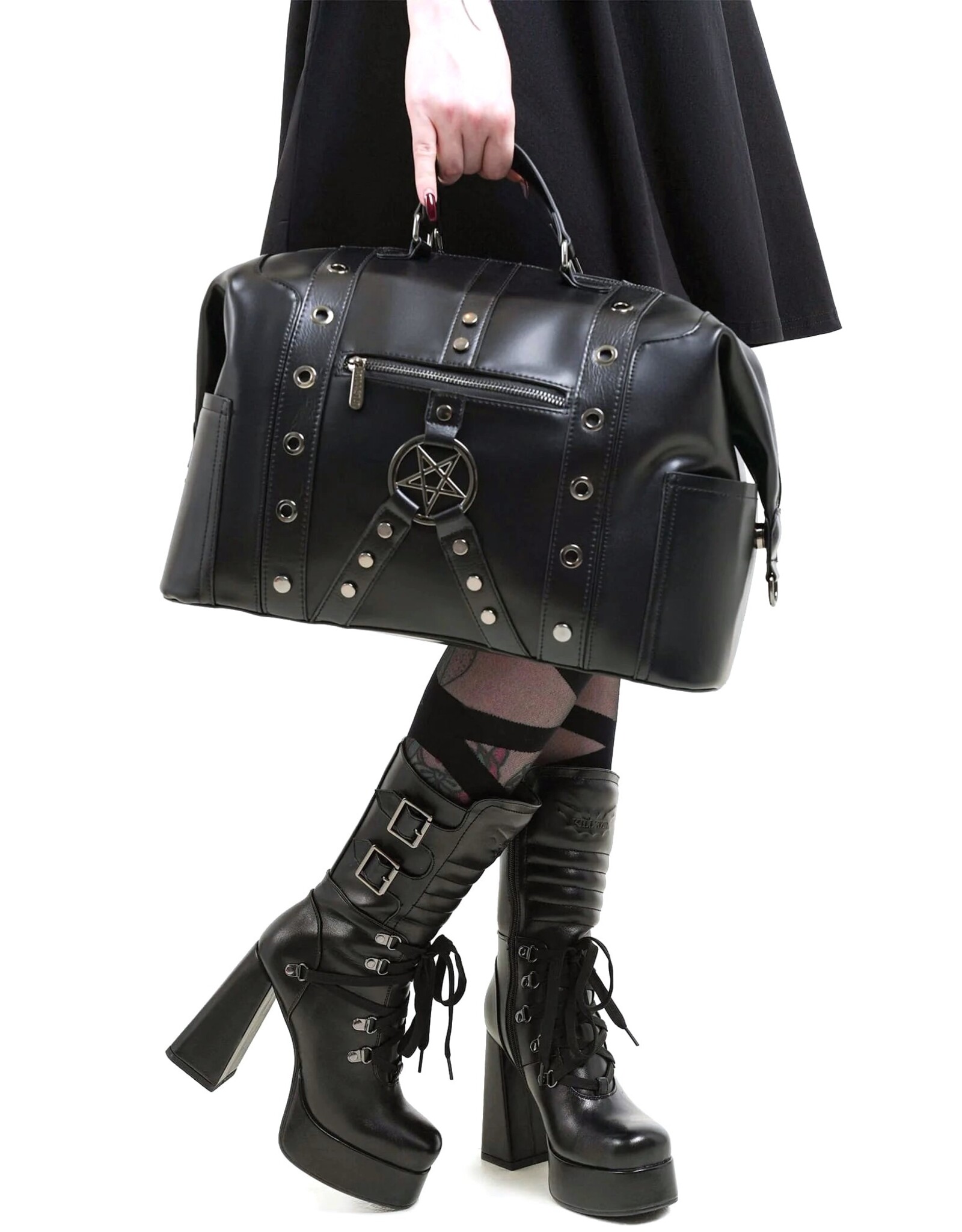 Killstar Gothic Bags Steampunk Bags - Killstar Infusion Hanbag Large