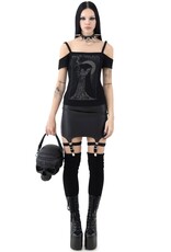 Killstar Gothic bags Steampunk bags - KillStar Contact the Dead Skull handbag