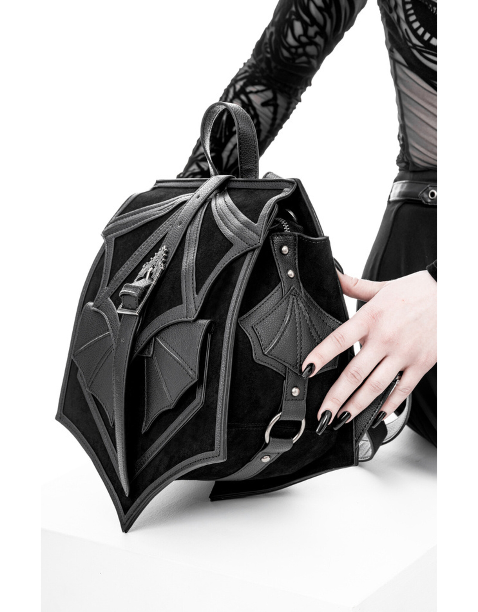 Restyle Gothic bags Steampunk bags - Gothic Chiroptera Backpack with Bat Wing