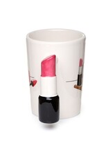 PKT Drinkware - Ceramic Mug with Lipstick Handle