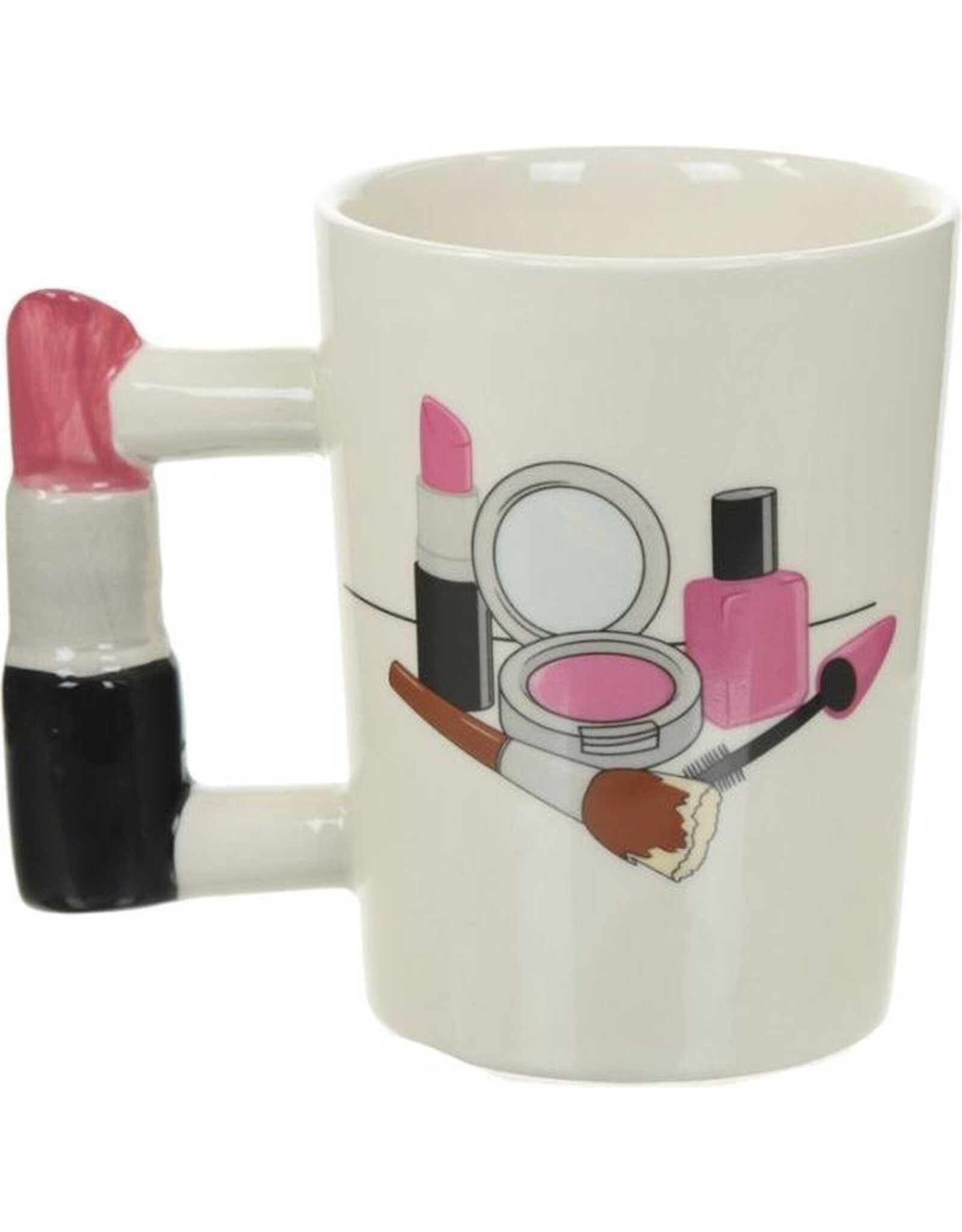 PKT Drinkware - Ceramic Mug with Lipstick Handle
