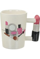 PKT Drinkware - Ceramic Mug with Lipstick Handle