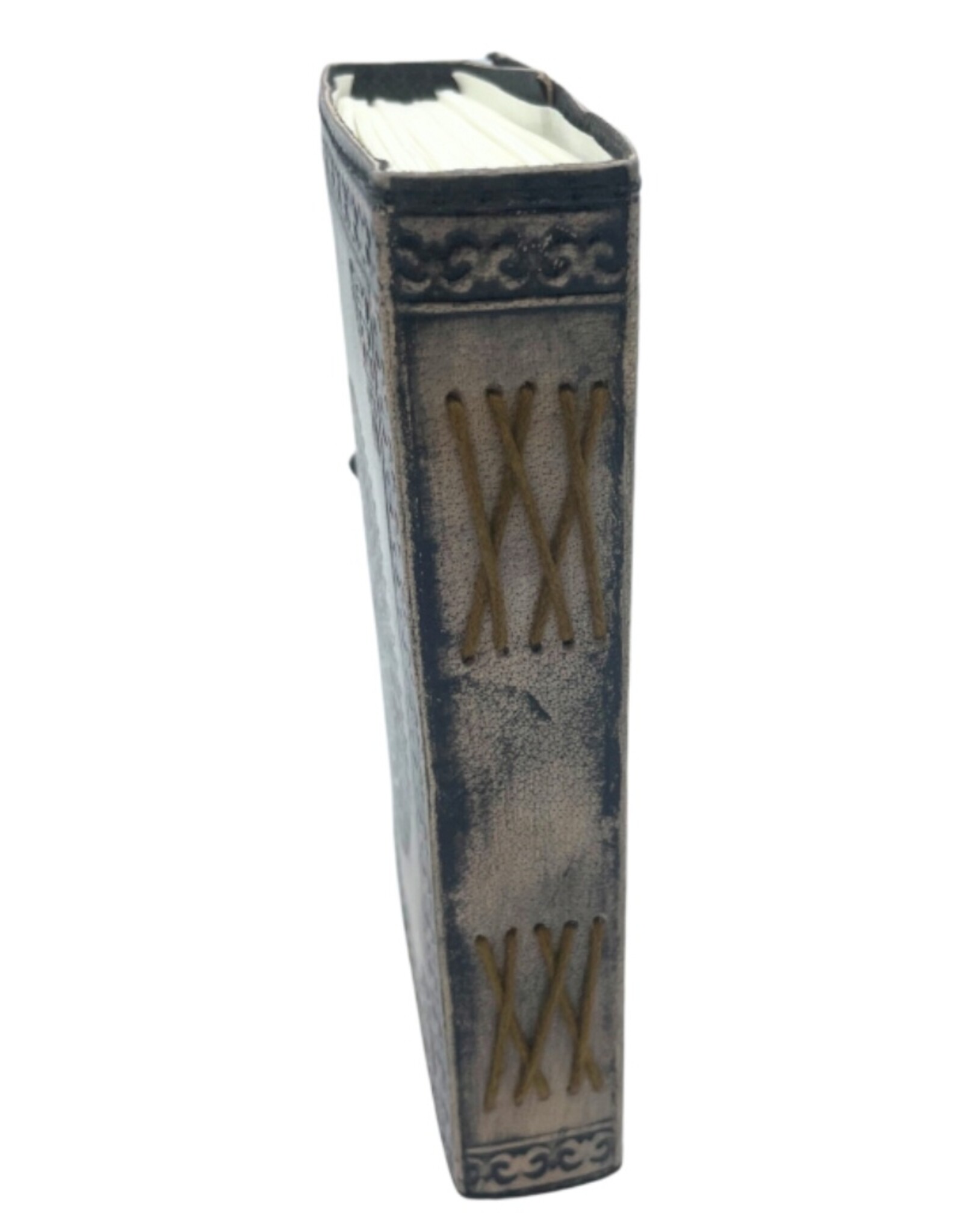 AWG Miscellaneous - Cirkel Triquetra Leren Esoterisch Notitieboek
