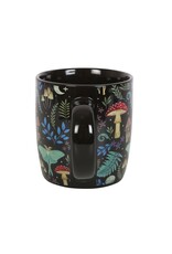 SDW Giftware & Lifestyle -Dark Forest mug with Mushrooms and Moth