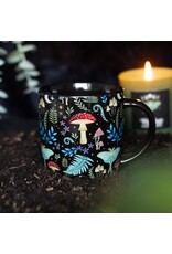 SDW Giftware & Lifestyle -Dark Forest mug with Mushrooms and Moth