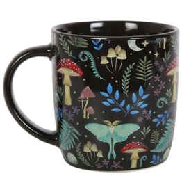 SDW Dark Forest mok met Paddenstoelen en Mot