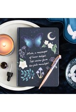 SDW Miscellaneous - Midnight Moth Journal with Amethyst Pen