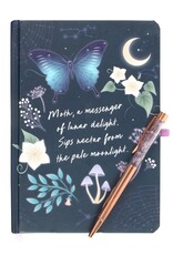 SDW Miscellaneous - Midnight Moth Journal with Amethyst Pen