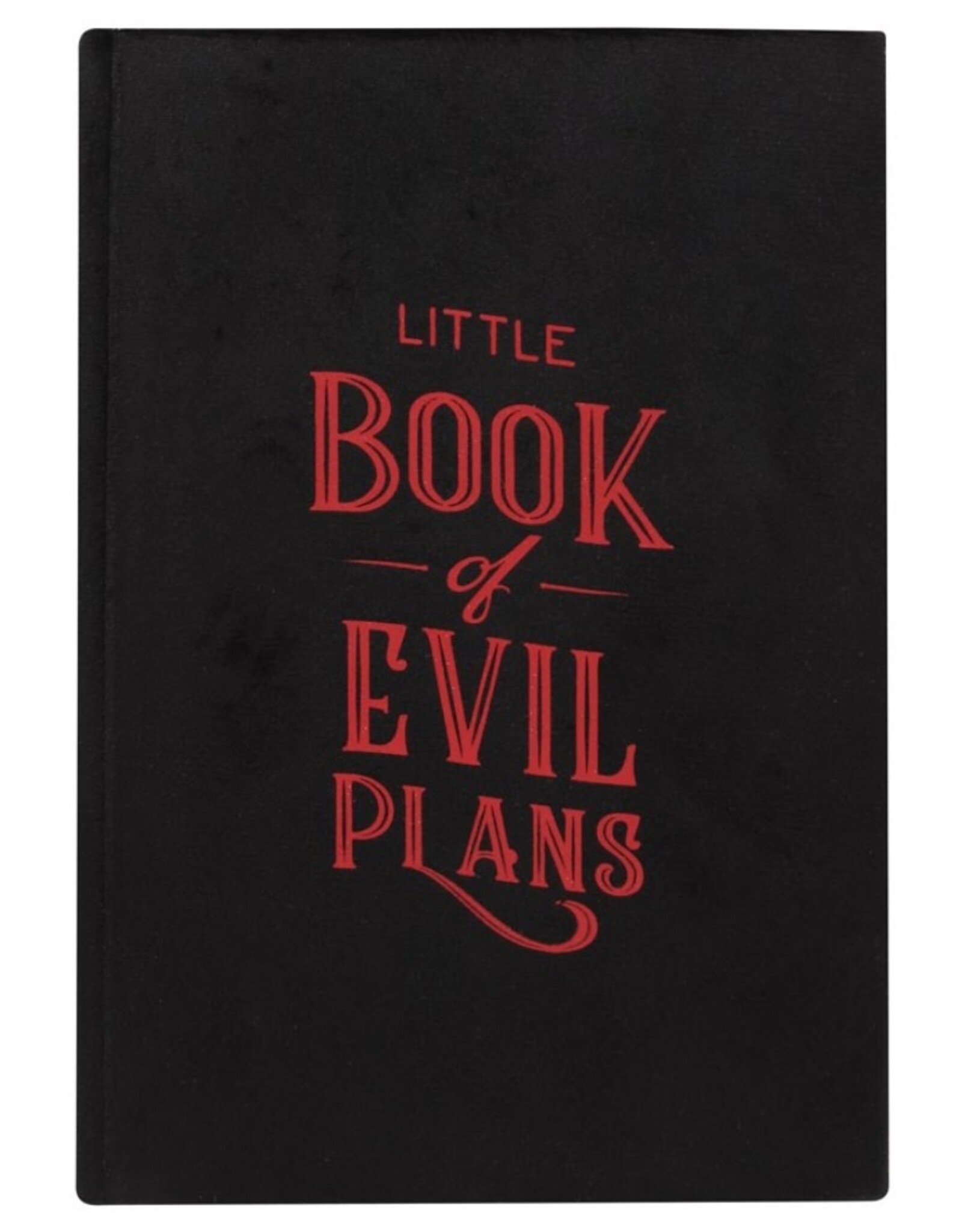 SDW Miscellaneous - Little Book Of Evil Plans Velvet A5 Notebook