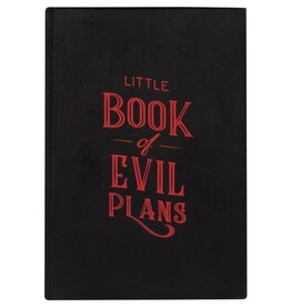 SDW Little Book Of Evil Plans Fluwelen A5 Notitieboek